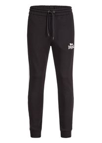 Lonsdale, M&aelig;nd, Bukser 'Foindle', Sort / Hvid, St&oslash;rrelse 38