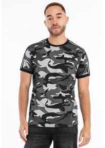 Lonsdale, M&aelig;nd, Bluser & t-shirts 'Gunnista', Gr&aring; , St&oslash;rrelse M