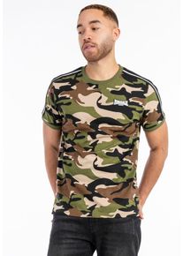 Lonsdale, M&aelig;nd, Bluser & t-shirts 'Gunnista', Lysebeige , St&oslash;rrelse XXL