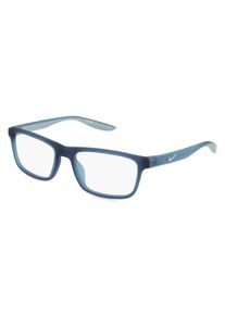 Nike 7046 okulary unisex | Oprawka: Pełnoramkowe, Kwadratowe, Niebieski