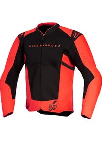 Alpinestars MM93 T-SPS Air V2, textile jacket , color: Neon-Red/Black , size: XXL