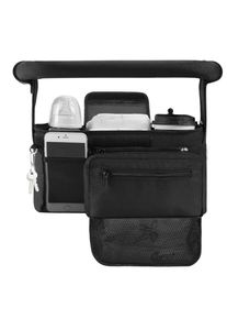 Momcozy Buggy-Organizer, Schwarz, Textil, 13x34x6.5 cm, Baby on Tour, Kinderwagen, Kinderwagenzubeh&ouml;r, Sonstiges Kinderwagenzubeh&ouml;r