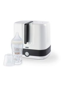 Nuk Dampfsterilisator, 27x26.5x22.5 cm, automatische Abschaltfunktion, Einknopfbedienung, F&uuml;ttern, Babykostw&auml;rmer & Sterilisatoren