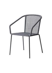 Gardenson , Dunkelgrau , Metall, Kunststoff , 52x82x60 cm ,