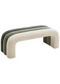 Xora Hockerbank, Gr&uuml;n, Hellgr&uuml;n, Beige, Textil, 121.5x46.5x46.5 cm, Wohnzimmer, Sessel, Hocker & Hockerb&auml;nke, Hockerb&auml;nke