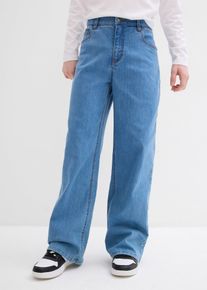 bonprix Blugi cu stretch, Extra Loose Fit, Straight, albastru, 140