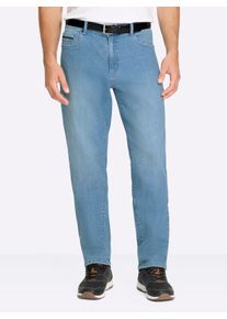 Marco Donati Heren 5-pocketjeans van katoenstretch in blue-bleached ,maat 25, Witt, 95% Katoen, 3% Polyester, 2% Elastan