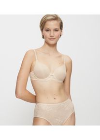 B&uuml;gel-BH Triumph "Amourette Charm WHP01", Damen, Gr. 85, Cup B, beige (creamy dream), Microtouch, Obermaterial: 58% Polyamid, 25% Polyester, 17% Elasthan, unifarben, BHs B&uuml;gel-BH, mit Stretch-Spitze und nahtlos vorgeformten Cups