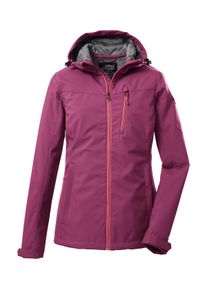 Softshelljacke Killtec "KOS 89 WMN SFTSHLL JCKT", Damen, Gr. 46, pink, Oberseite: 100% Polyester.R&uuml;ckseite: 100% Polyester.Futter: 100% Polyester, Jacken Softshelljacke, Damen Softshelljacke: Wind-und wasserdicht, atmungsaktiv