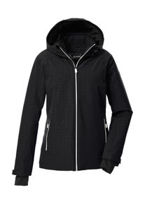 Skijacke Killtec "KSW 33 WMN SKI JCKT", Damen, Gr. 46, schwarz, Obermaterial: 100% Polyester.Futter: 100% Polyester.F&uuml;llung: 100% Polyester, Jacken Skijacke, Damen Skijacke: wasserdicht, atmungsaktiv, viele Taschen, Topseller