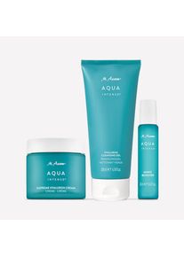 Routine de soin du visage &agrave; l&rsquo;acide hyaluronique pour une peau repulp&eacute;e et lisse - M. Asam AQUA INTENSE