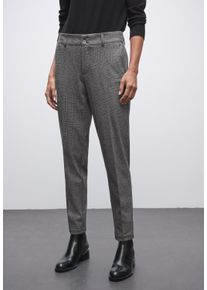 Webhose Street One, Damen, Gr. 40, L&auml;nge 30, schwarz, Web, Obermaterial: 66% Viskose, 22% Polyester, 10% Polyamid, 2% Elasthan. Futter: 100% Polyester, Jacquardmuster, slim fit lang, Hosen Webhose, mit elastischem Bund