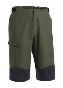 Bermudas Maier Sports "Stoneflex Shorts M", Herren, Gr. 50, Normalgr&ouml;&szlig;en, gr&uuml;n (moosgr&uuml;n), 58% Baumwolle, 42% Polyester, Hosen Bermudas, Herren Wanderhose, robuste Cargohose, kurze Outdoor-Hose, Regular Fit