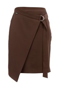 Wickelrock SURI FREY "Wickelrock SFY Freyday", Damen, Gr. L, braun (barolo 629), Obermaterial: 97% Polyester PES. 3% Elasthan EL., R&ouml;cke Wickelrock