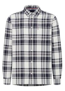Karohemd FQ1924 "Karohemd FQOliver", Herren, Gr. 3XL, N-Gr, blau (salute), Obermaterial: 100% Baumwolle CO., Hemden Karohemd