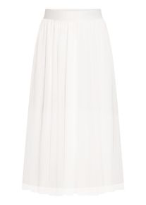 T&uuml;llrock Vera Mont "T&uuml;llrock im Layer Look", Damen, Gr. 40, wei&szlig; (rohwei&szlig;), Einsatz: 100% Polyester PES., R&ouml;cke T&uuml;llrock