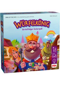Spiel Haba "W&uuml;rfelk&ouml;nig", bunt, Spiele, Kinder, Holz, Pappe, Spiel, Made in Germany