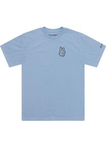 Troy Lee Designs Peace Out, t-shirt , color: Light Blue , size: L