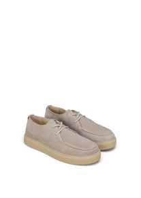 Marc O'Polo Schn&uuml;rschuh MARC O'POLO "Zen", Damen, Gr. 46, helltaupe, Veloursleder, unifarben, Schuhe Schn&uuml;rschuh, Halbschuh, Freizeitschuh, Sneaker mit Memory Foam