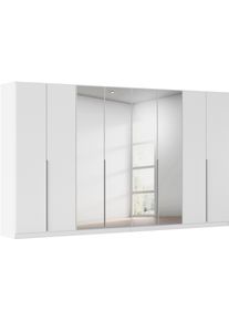 Dreht&uuml;renschrank OTTO HOME "Kleiderschrank Schrank Garderobe AGORDO mit Dekor- oder Hochglanzfront", alpinwei&szlig;, B:360cm H:229cm T:54cm, Holzwerkstoff, Schr&auml;nke, Dreht&uuml;renschrank, durchdachte Innenausstattung, in 8 Breiten und 2 H&ouml;hen MADE IN GERMANY