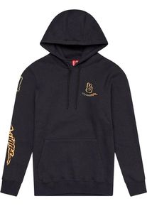 Troy Lee Designs Peace Out, hoodie , color: Black/Orange , size: XXL