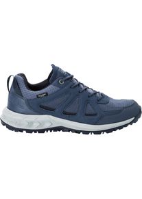 Wanderschuh Jack Wolfskin "WOODLAND 2 TEXAPORE LOW W", Damen, Gr. UK4-EU37, Normalschaft, grau (graphite), Obermaterial: Synthetik. Obermaterial 2: Textilmaterial. Futter: Polyester, Schuhe Wanderschuh