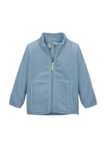 Fleecejacke "FIOS 1 MNS FLC JCKT", Kinder, Gr. 110/116, hellblau, Obermaterial: 100% Polyester, FIRST INSTINCT BY Killtec, Jacken Fleecejacke, Fleecejacke mit Streifen, Kinnschutz, Namensetikett, Taschen