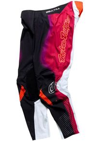 Troy Lee Designs SE Ultra Vision, stoffen broek , kleur: Lila/Zwart/Wit/Rood , maat: 30