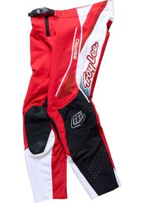 Troy Lee Designs SE Pro Salvo, stoffen broek jeugd , kleur: Rood/Zwart/Wit , maat: 18