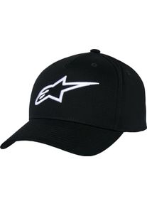 Alpinestars Ageless Snapback, chapeau , couleur: Noir/Blanc , taille: Taille unique