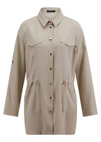 Emilia Lay - Blusen-Jacke, beige, Gr. 48, Viskose