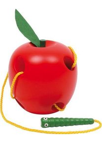 Small Foot F&auml;delspiel Apfel et Wurm | rouge