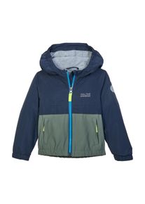 Funktionsjacke "FIOS 7 MNS JCKT", Kinder, Gr. 98/104, blau (navy), Obermaterial: 100% Polyester.Obermaterial 2: 100% Polyester.Futter: 100% Polyester, FIRST INSTINCT BY Killtec, Jacken Funktionsjacke, Wasserdichte Kinderjacke mit Colourblock-Design