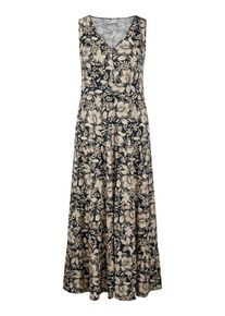 Green Cotton - &Auml;rmelloses Kleid Lone, schwarz, Gr. 40, Baumwolle