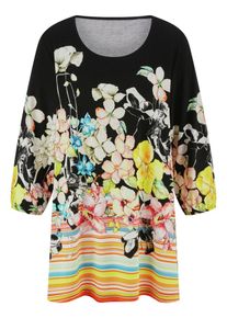 Emilia Lay - Rundhals-Shirt, schwarz, Gr. 46, Viskose