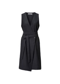 Christiane Strobel Damen-Wickelkleid Schwarz M