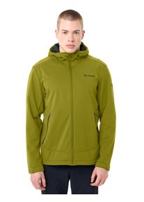 Softshelljacke Vaude "MEN'S EVERHIKE SOFTSHELL HOODY", Herren, Gr. M, gr&uuml;n (schwarz leaf), Softshell, Obermaterial: 100% Polyester. Futter: 100% Polyester, unifarben, regular fit taillenbedeckt, Rundhals, eingesetzt gerader Abschluss, Jacken Softshelljacke, sportlicher Stil, winddicht, wasserabweisend, atmungsaktiv