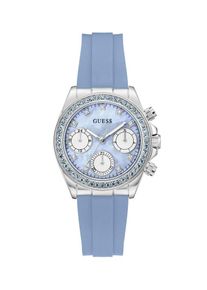 Guess Montre &agrave; affichage analogique 'VICTORIA' Femme bleu taille One Size