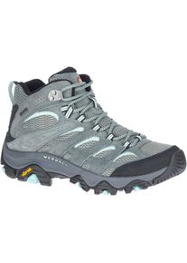 Wanderschuh Merrell "MOAB 3 MID GORE-TEX", Damen, Gr. 41, grau (sedona sage), Leder, Textil, Schuhe Wanderschuh, wasserdicht dank Gore-Tex Membrane