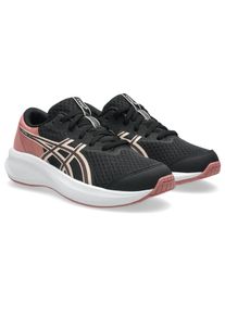Laufschuh asics "PATRIOT 14 GS", Kinder, Gr. 37, schwarz (schwarz, pearl pink), Synthetik, Schuhe Laufschuh, f&uuml;r Kinder & Jugendliche