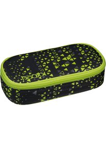 Schreibger&auml;teetui neoxx "Schlamperbox, Jump", Kinder, gr&uuml;n (code breaker), Polyester, Schreibger&auml;teetuis Schreibger&auml;teetui, teilweise aus recyceltem Material