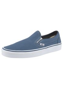 Slip-On Sneaker Vans "UA Classic Slip-On", Herren, Gr. 40, blau, Textil, unifarben, Schuhe Slip-On Sneaker, aus textilem Canvas-Material