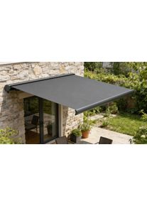 Kassettenmarkise Konifera "Madrid Plus", anthrazit, B:500cm, Polyester, Markisen, Kassettenmarkise, verschiedene Gr&ouml;&szlig;en