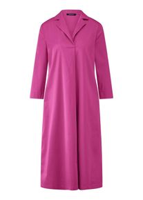 Peter Hahn - Kleid mit kleinem Reverskragen, pink, Gr. 42, Baumwolle