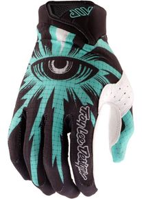 Troy Lee Designs Air Cyclops, gants , couleur: Turquoise/Noir/Blanc , taille: M