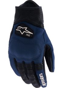 Alpinestars Tracker, gants , couleur: Bleu Fonc&eacute;/Noir , taille: XL