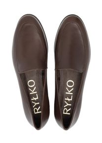 RYŁKO Damer Slipper m&oslash;rkebrun St&oslash;rrelse 40