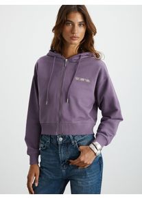 Grimelange Damer Sweatjakke lilla St&oslash;rrelse XS