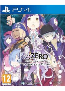 Spike Chunsoft Re:ZERO - Starting Life in Another World: The Prophecy of the Throne - Sony PlayStation 4 - Abenteuer - PEGI 12