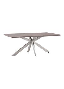 Esstisch Ilias Walnussfarben MDF ca. 180x90 cm